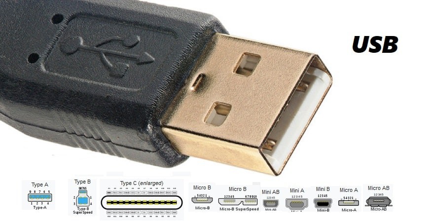 درگاه شارژ USB